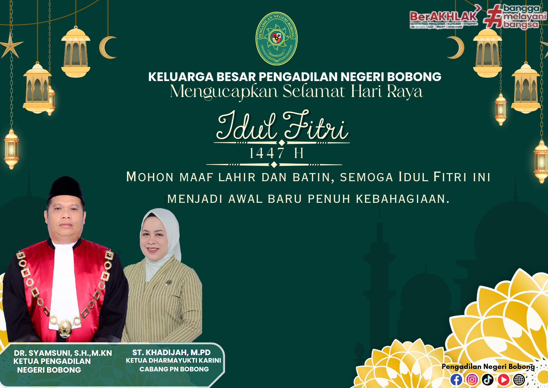 Ucapan Selamat Hari Raya Idul Fitri